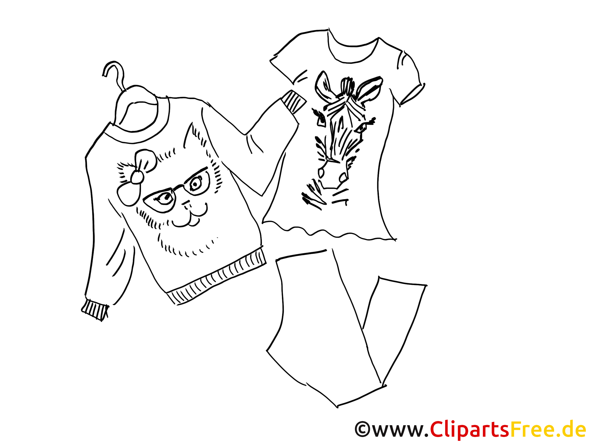 Vêtement dessin à télécharger – Mode à colorier  Mode coloriages