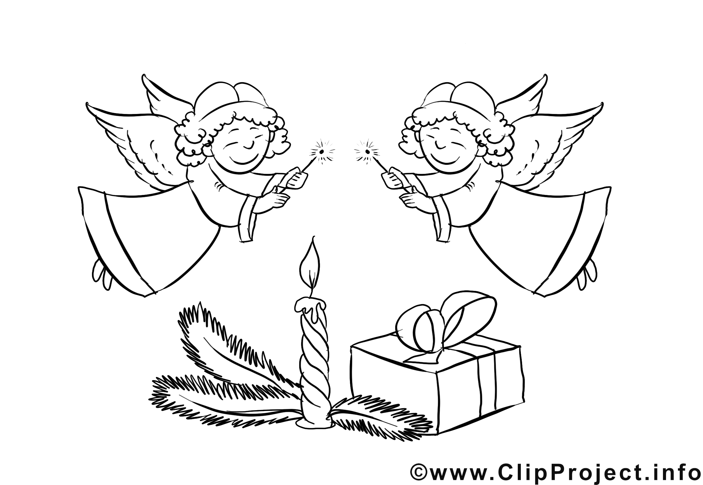 Dessin D Anges / Coloriage tete anges coloriage sur Hugolescargot.com