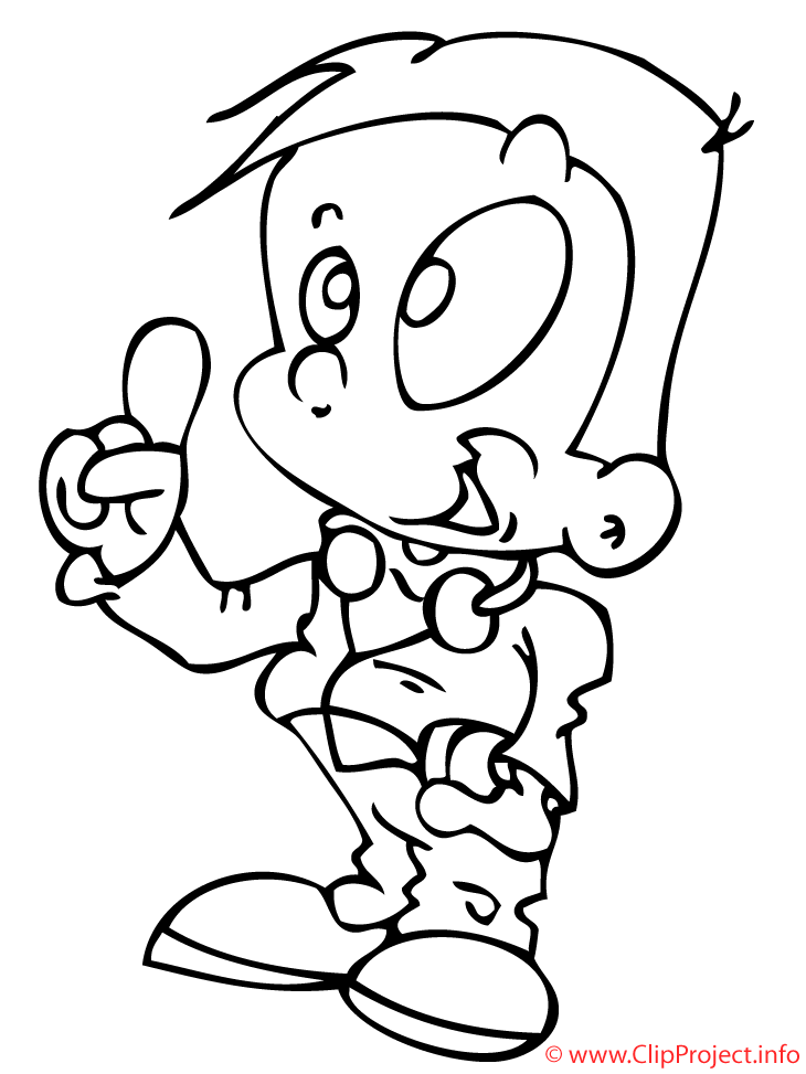 Enfant coloriage  Personnes coloriages dessin, picture, image, graphic