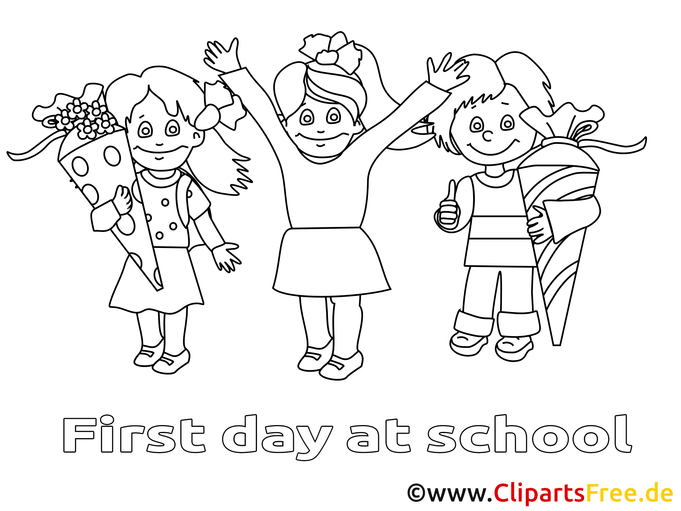 École image à télécharger Élémentaire à colorier