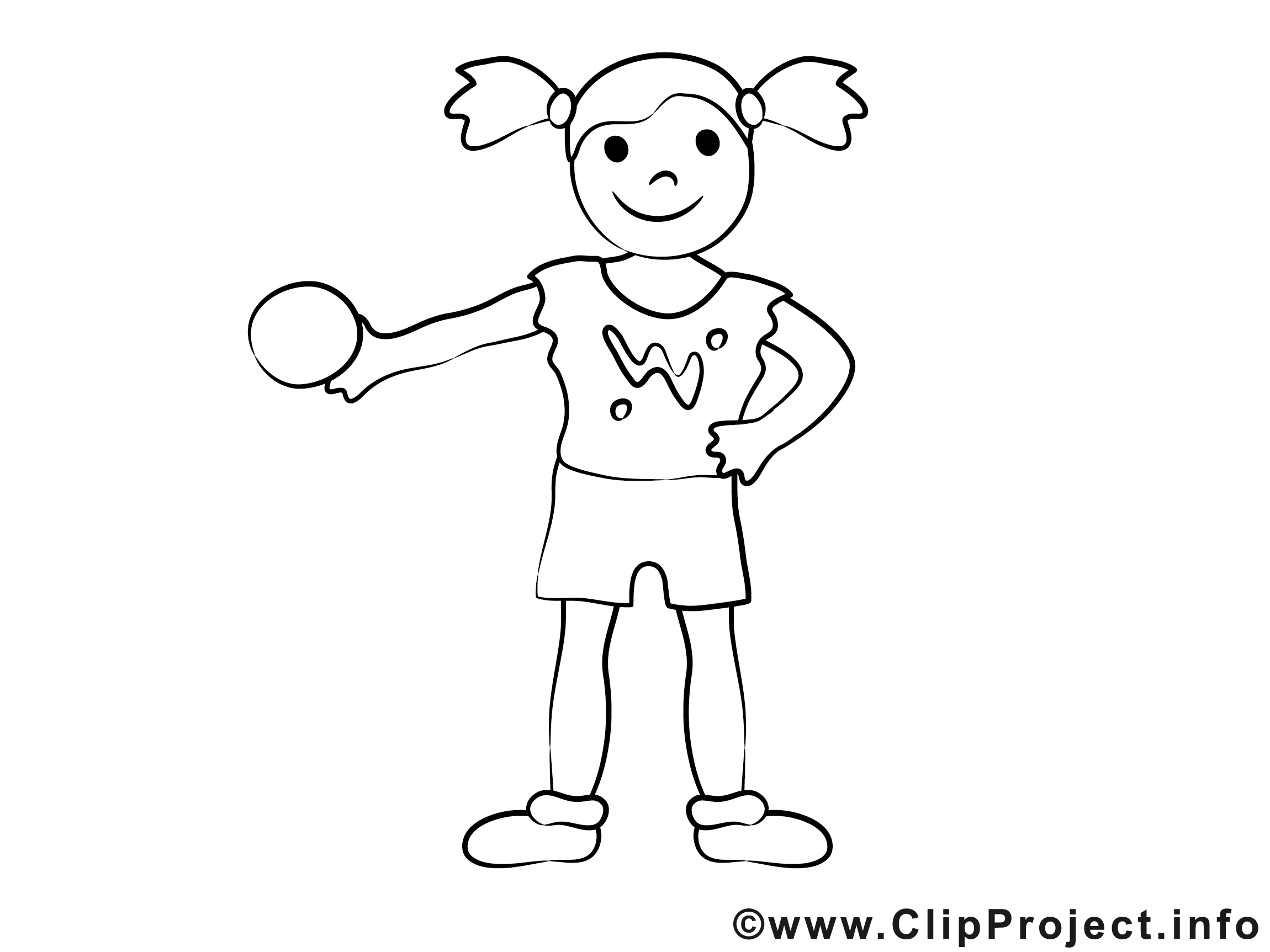 Balle image gratuite – Sport à imprimer  Sport coloriages dessin