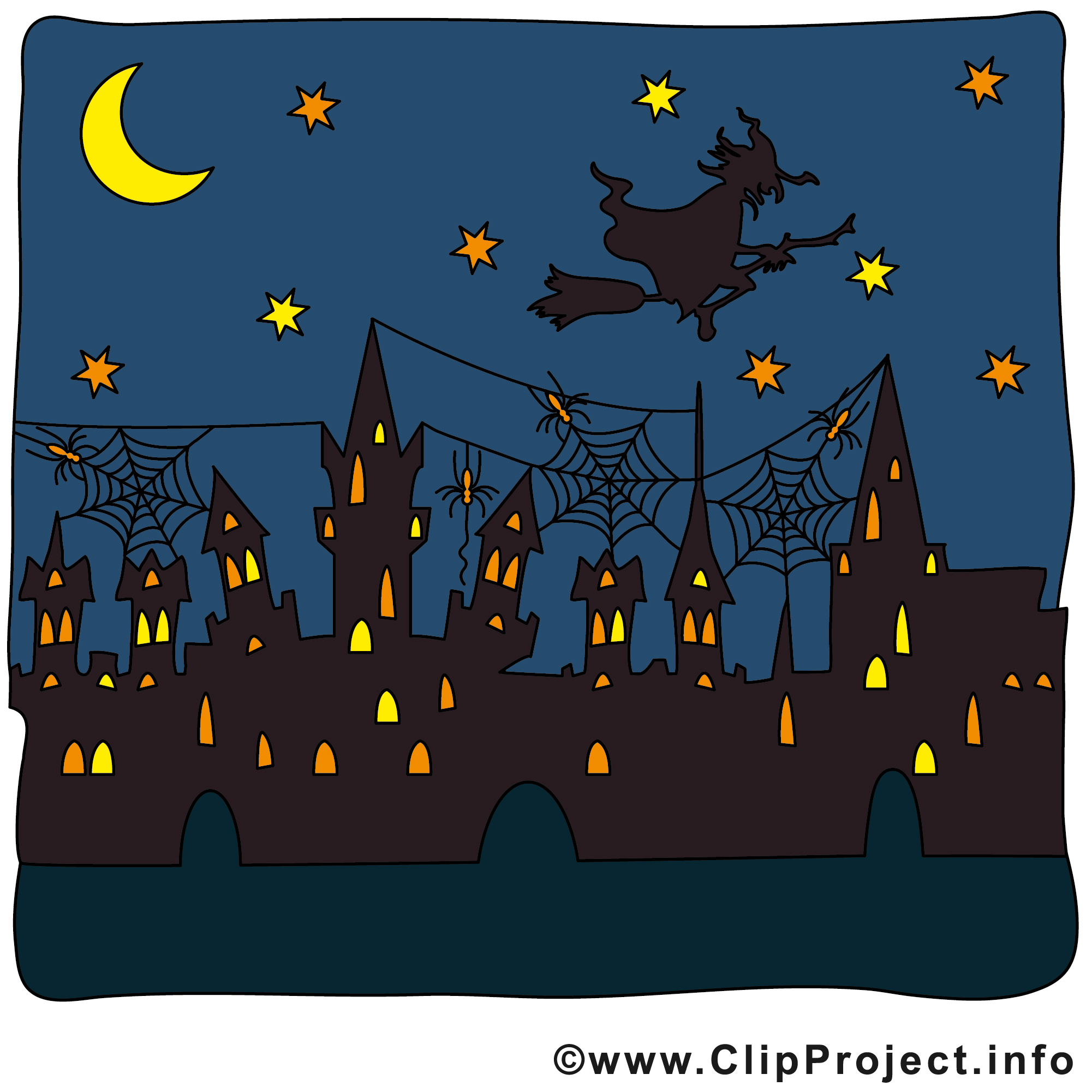 Ville Nuit Dessin A Telecharger Halloween Images Halloween Dessin Picture Image Graphic Clip Art Telecharger Gratuit