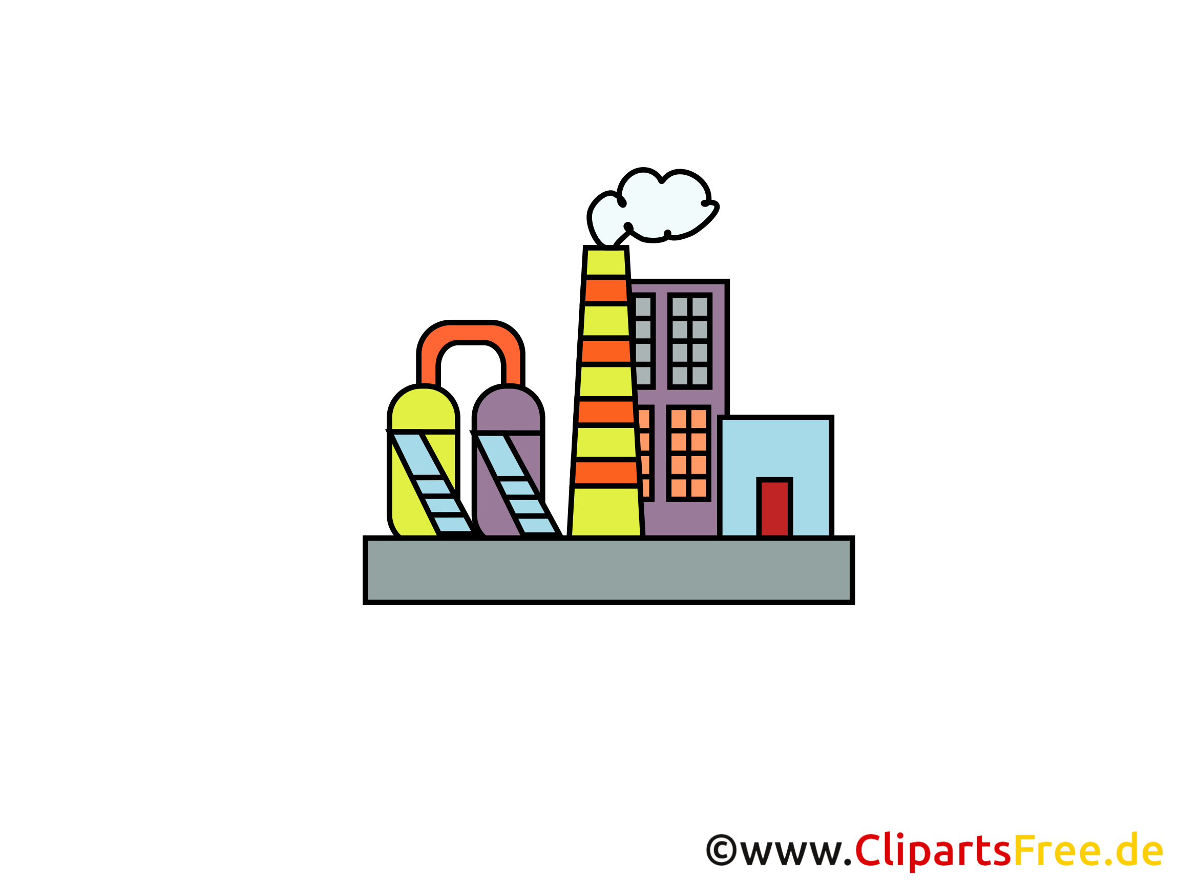 Clipart gratuit fabrique - Industrie images - Industrie ...