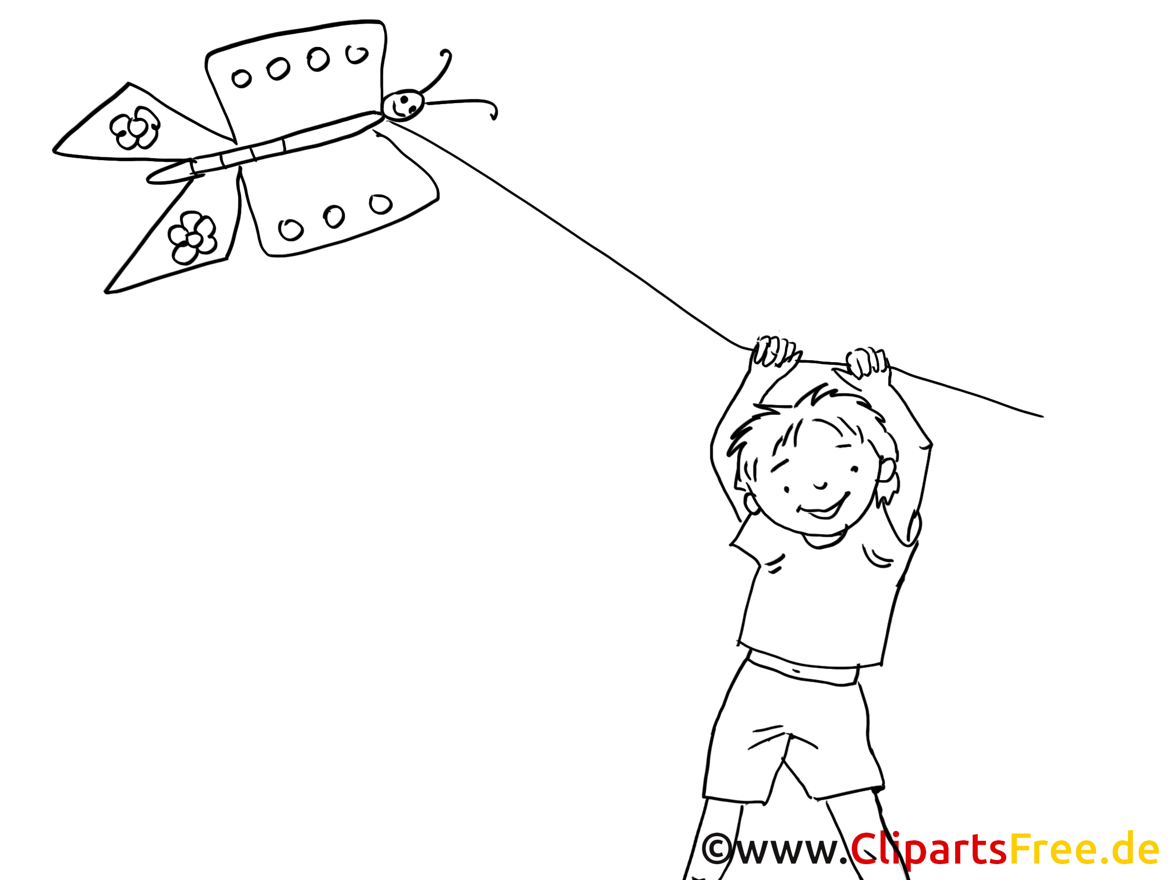 Cerfvolant dessin à imprimer  Loisir images  Loisirs dessin, picture