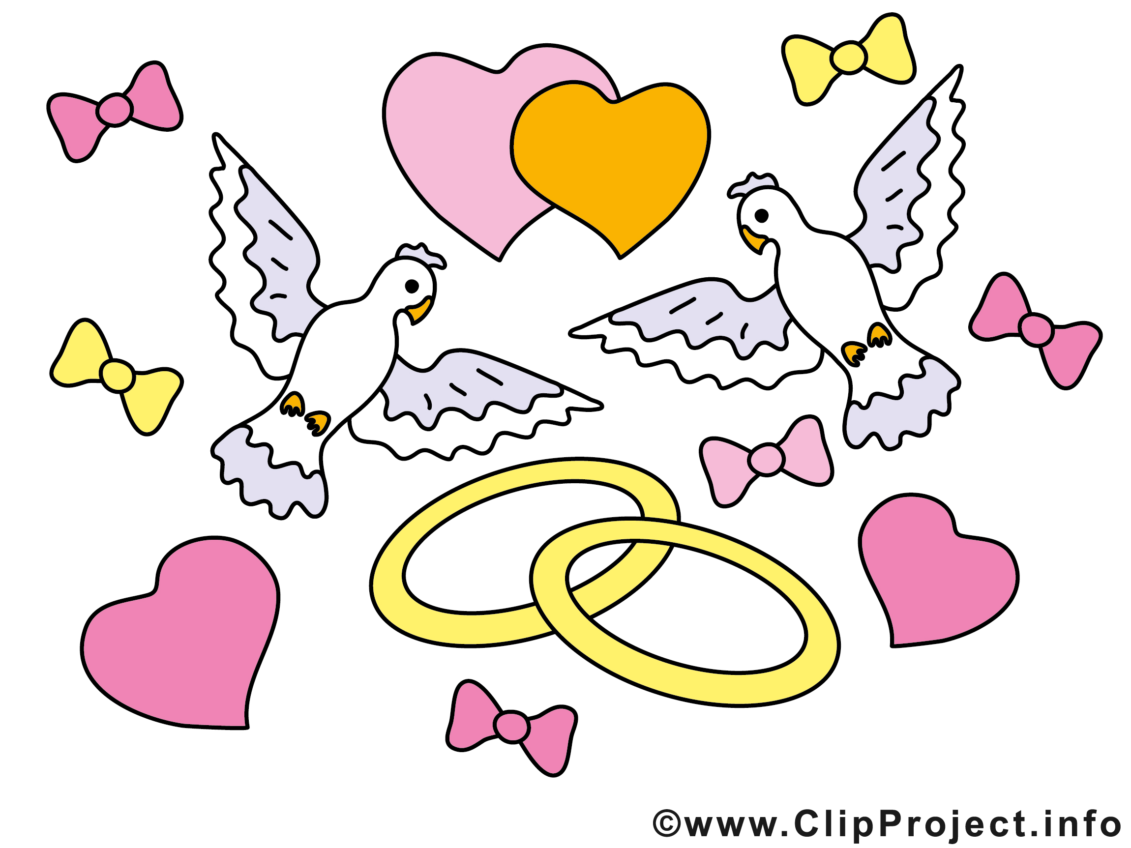 Décoration image gratuite - Mariage illustration - Mariage ...