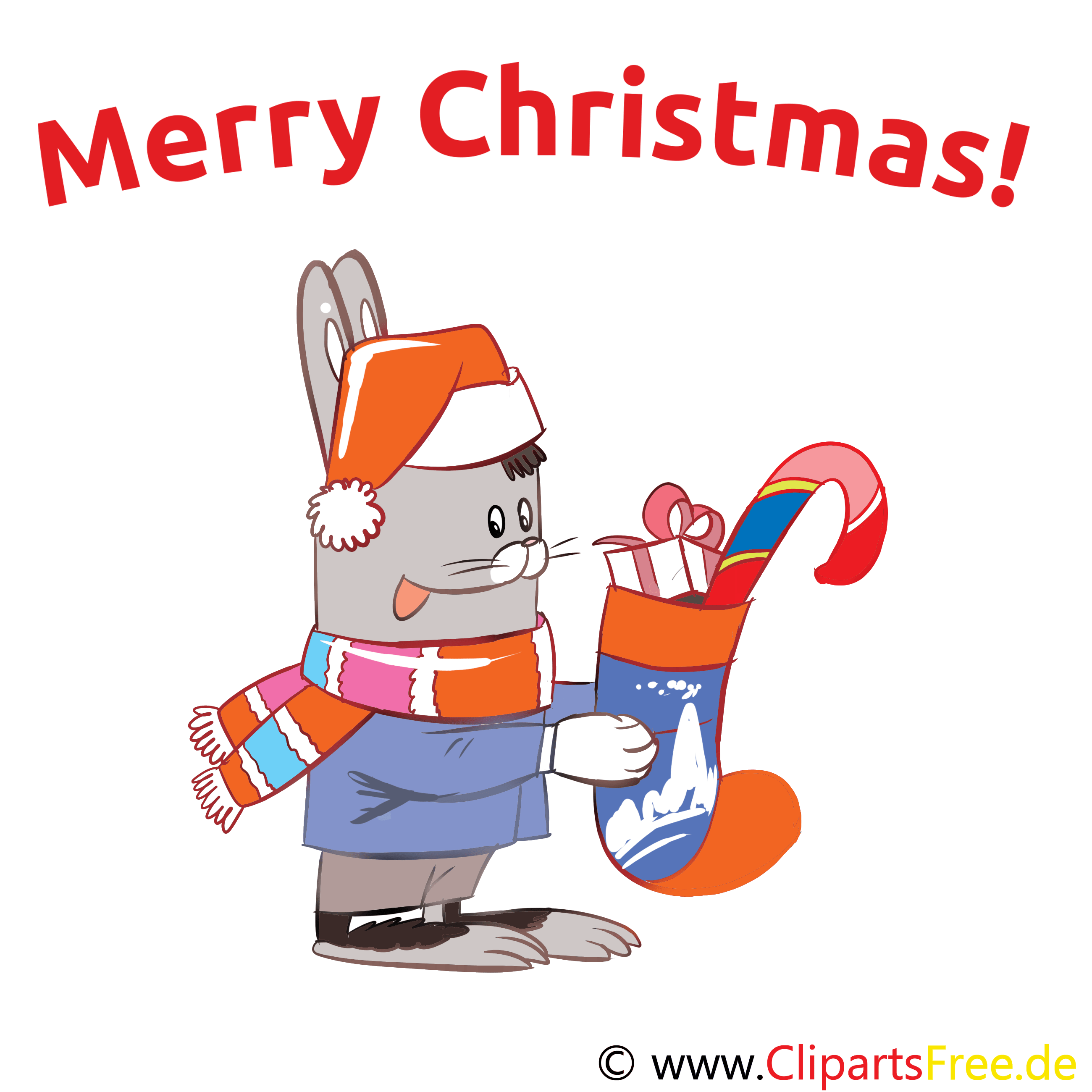 Merry Christmas Carte de Voeux, Image Merry Christmas (Cartes de Noël en anglais) dessin