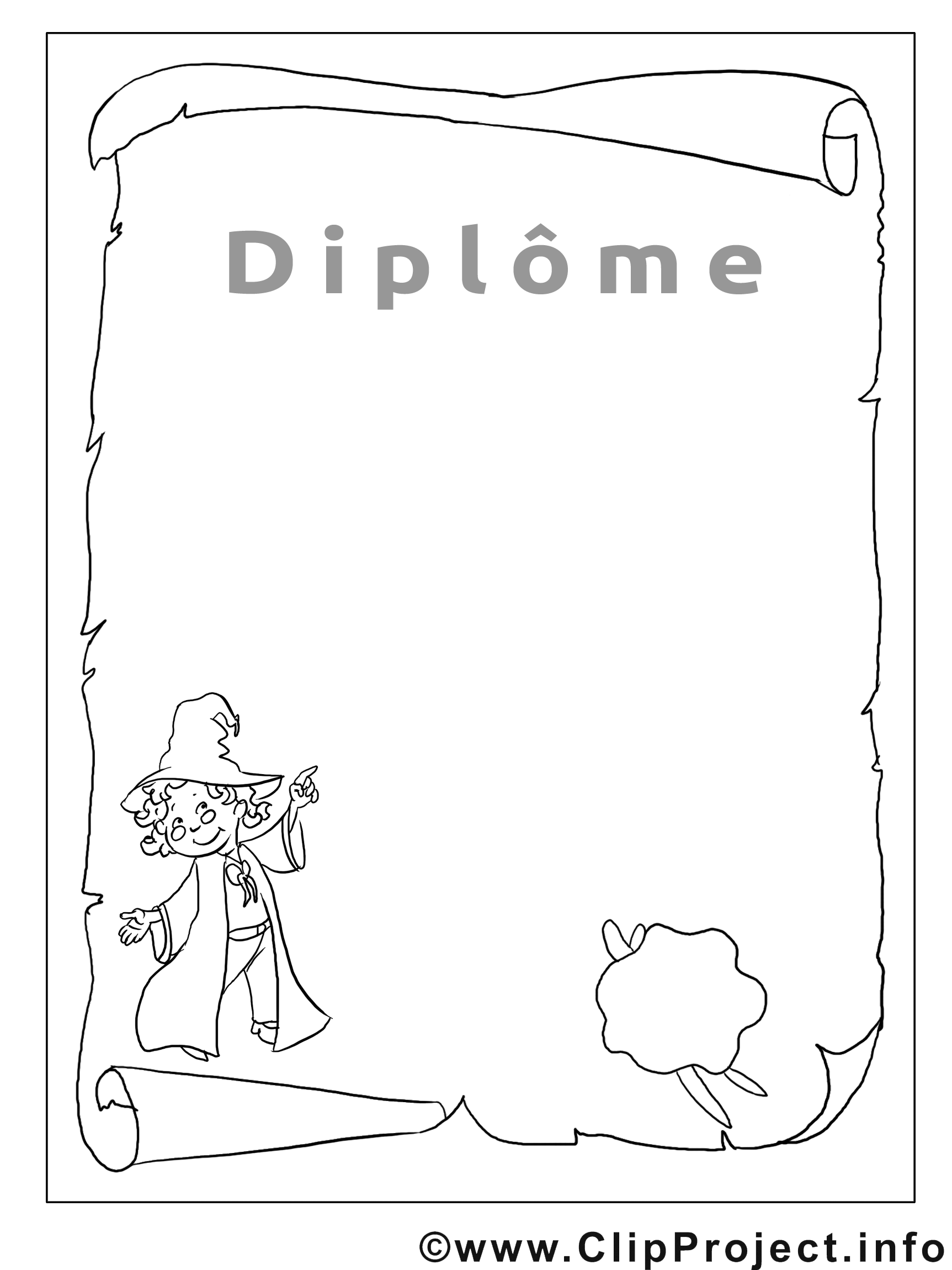  Dessin  dipl me  colorier images Mod les dessin  picture 