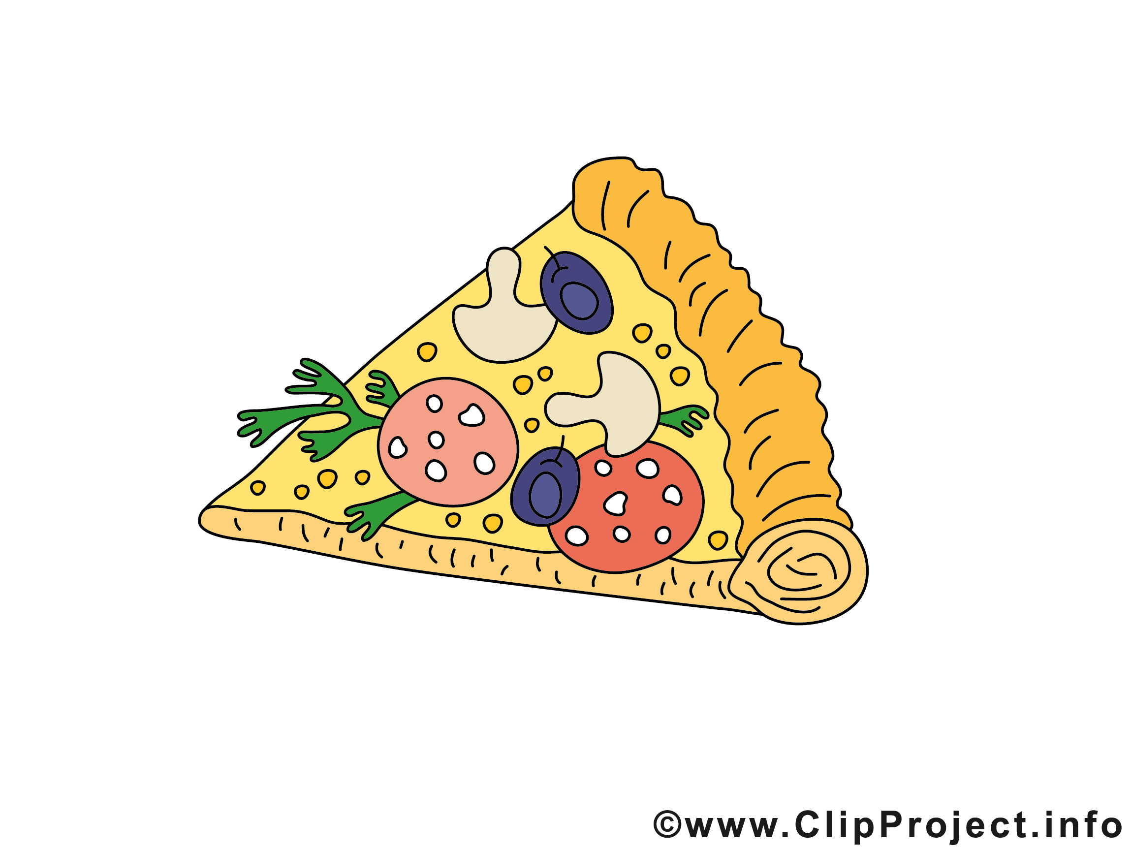Part De Pizza Dessin Facile Dessin Facile Pizza | Coiffures Cheveux Longs