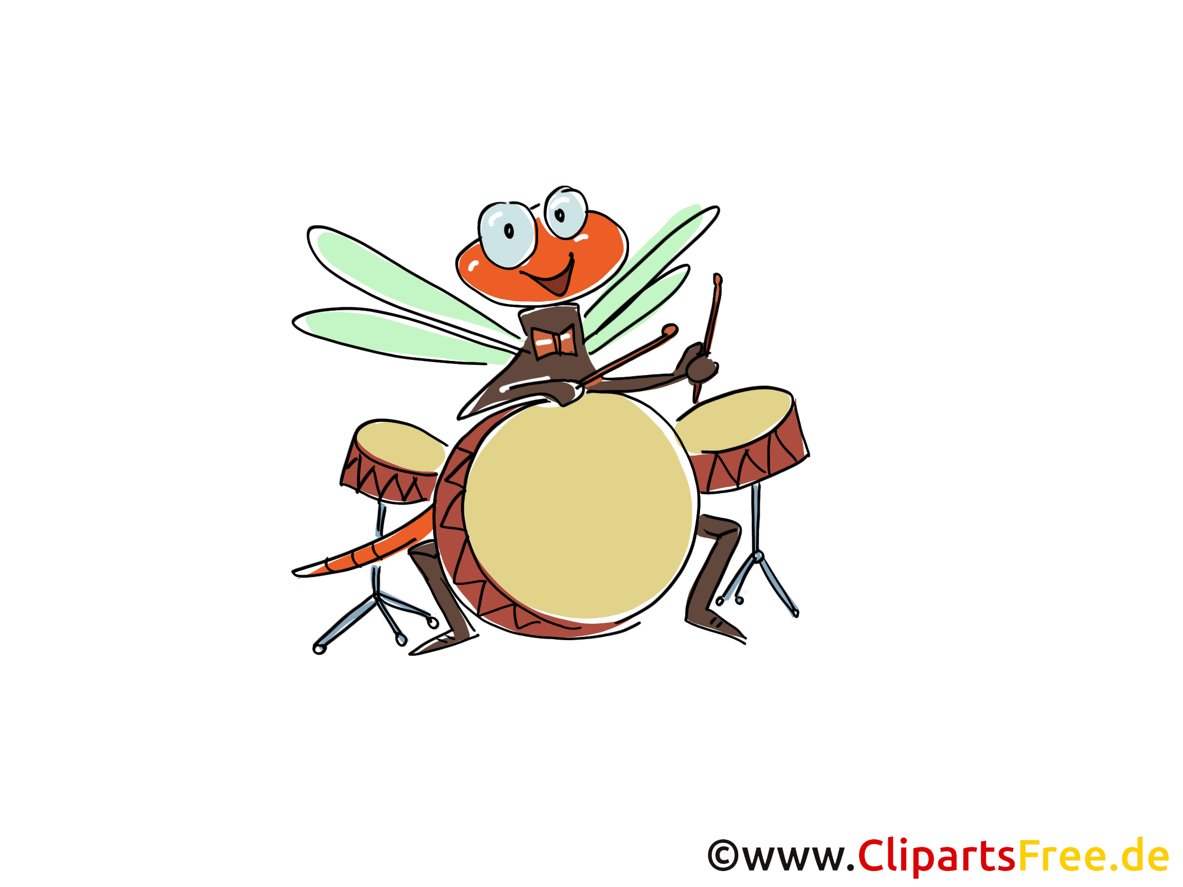 Batterie image à télécharger - Musique clipart - Pépinière ...