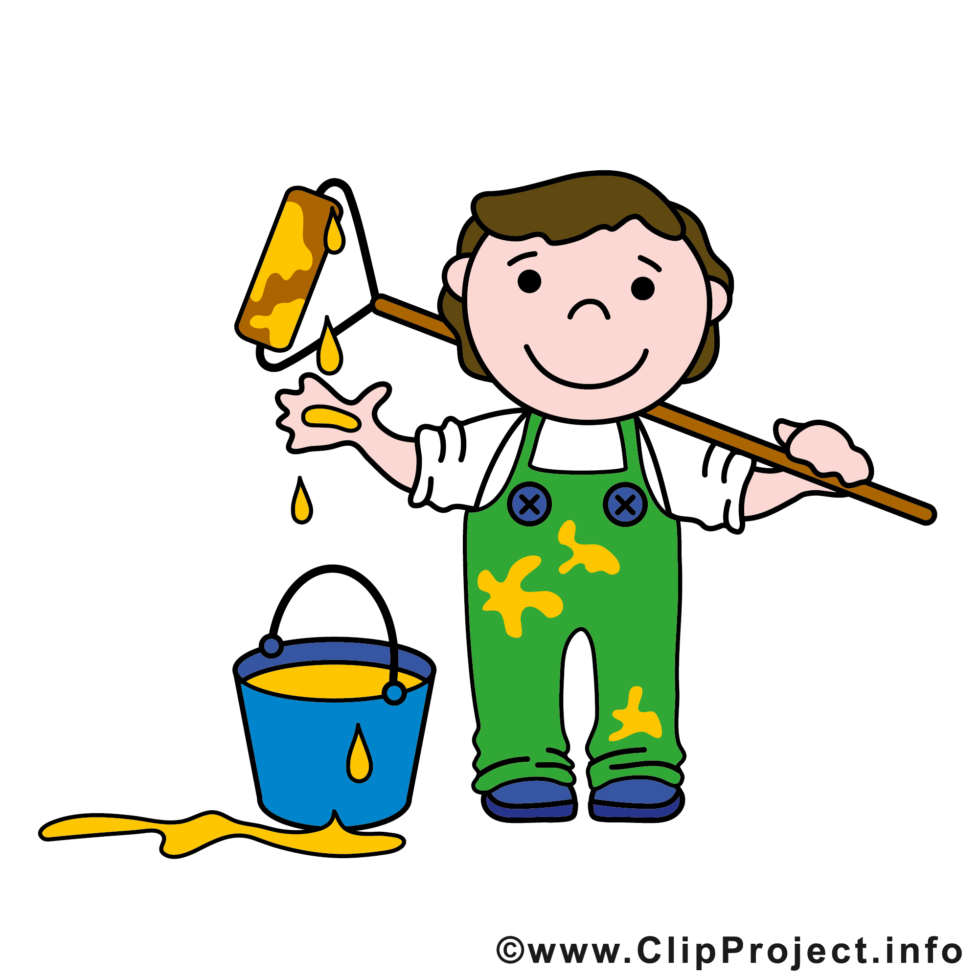 Peintre En Batiment Images Metier Clipart Gratuit Profession Dessin Picture Image Graphic Clip Art Telecharger Gratuit Pour des besoins professionnels ou tout simplement pour se faire plaisir, on. images metier clipart gratuit