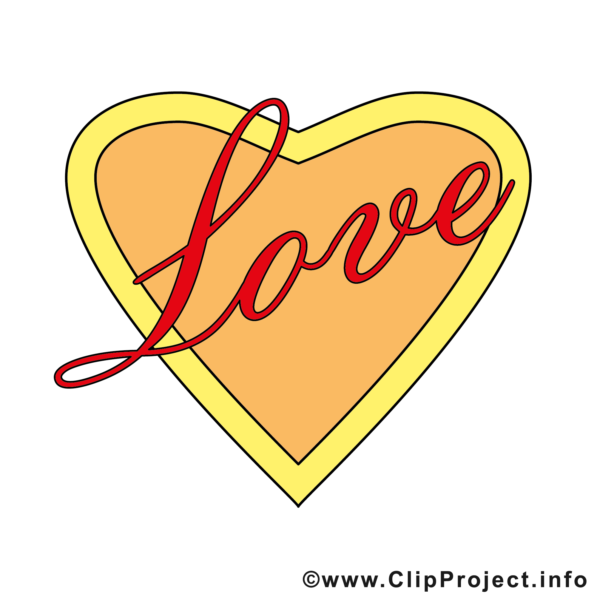 Amour dessins - Saint-Valentin clipart gratuit - Saint Valentin cartes - Mariage dessin, picture ...