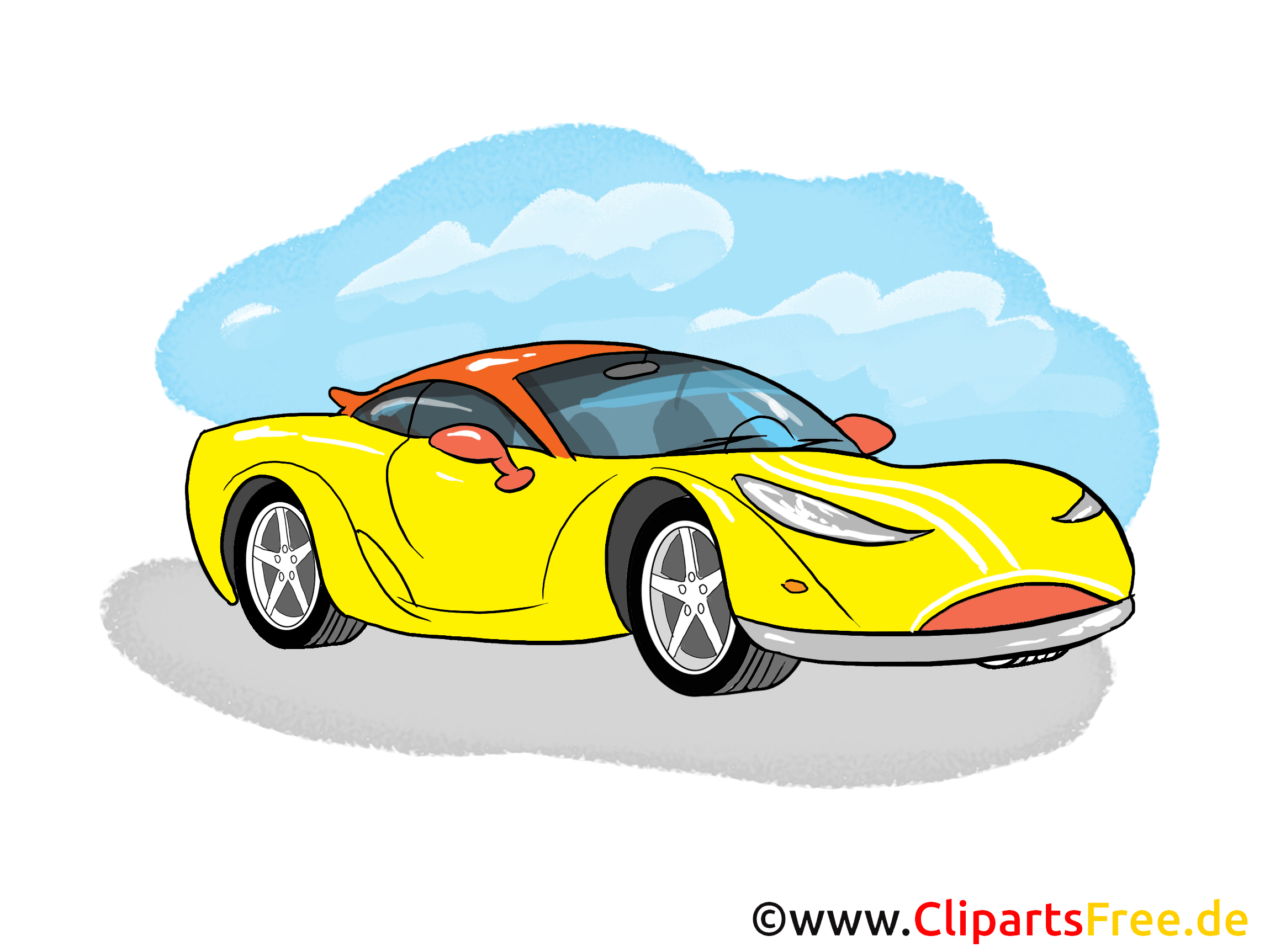 Dessin De Voiture De Sport