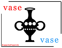Vase - vase abc image dictionnaire anglais francais