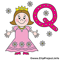 Q queen cliparts gratuis – Alphabet english images