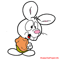 Lapin blanc clipart gratuit