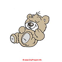 Ours gris clipart gratuit