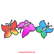 Papillons clipart gratuit
