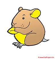 Souris grise clipart gratuit