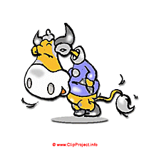 Vache cartoon