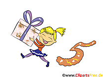 Cadeau 5 ans dessins gratuits – Anniversaire clipart