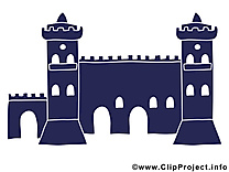 Clipart château – Biens immobiliers dessins gratuits