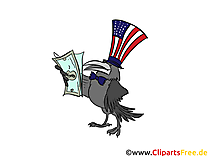 Corbeau amerique clipart gratuit – Argent images