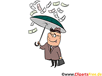 Pluie billets image à télécharger – Argent clipart