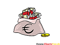 Sac euro clipart – Argent dessins gratuits