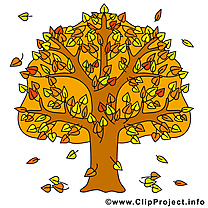 Arbre images gratuites – Automne clipart