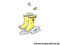 Bottes image gratuite – Automne clipart