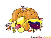 Courge cliparts gratuis – Automne images