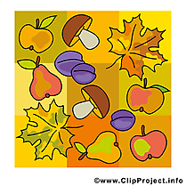 Décoration image – Automne images cliparts