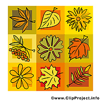 Feuilles images – Automne clip art gratuit