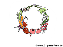 Légumes automne illustration à télécharger gratuite