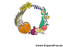 Légumes images gratuites – Automne clipart