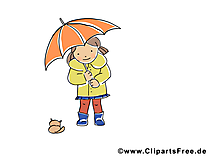 Parapluie image à télécharger – Automne clipart