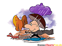 Pluie dessins gratuits – Automne clipart