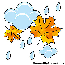 Pluie image gratuite – Automne clipart