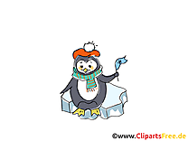 Pingouin dessin – Avent à télécharger