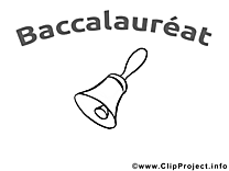 Clochette illustration à colorier – Baccalauréat clipart