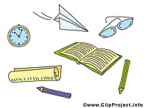 Fin de l'école image – Baccalauréat clipart