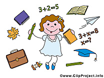 Fourniture scolaire cliparts – Baccalauréat images