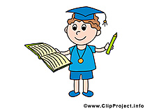 Garçon clip art – Baccalauréat image gratuite