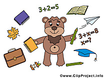 Ours dessins gratuits – Baccalauréat clipart