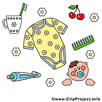 Crèche image gratuite – Bébé cliparts