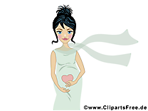 Mère clip art gratuit – Bébé dessin