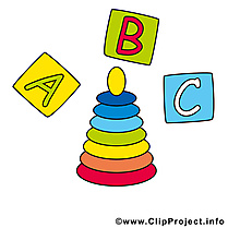 Pyramide cubes images gratuites – Bébé clipart