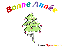 Carte image bonne année