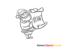 Coloriage gratuit a colorier bonne année