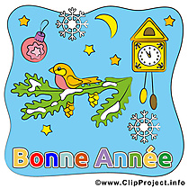 Joyeuses Fêtes carte, clip art, fif gratuit